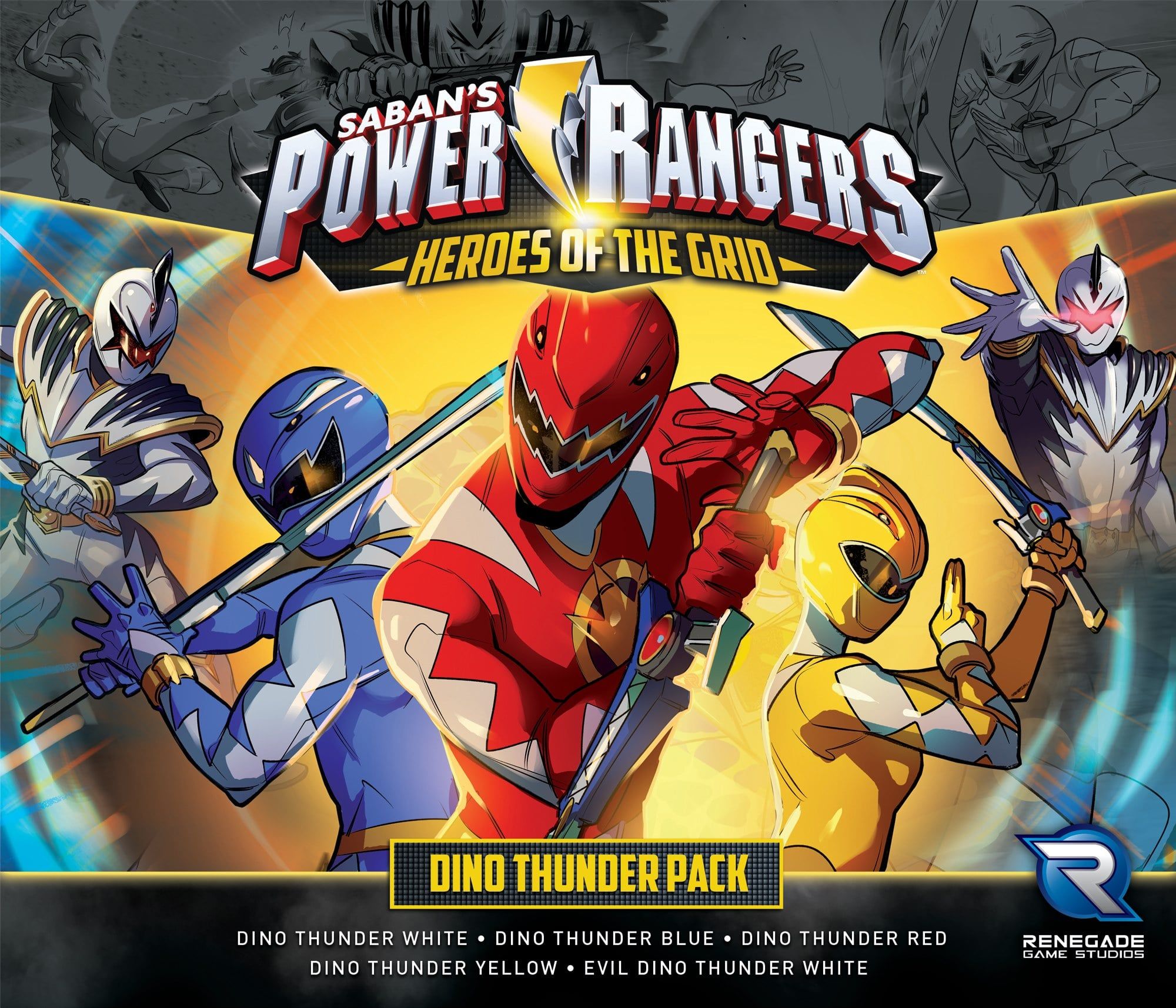 Power Rangers: Heroes of the Grid – Dino Thunder Pack – Battlefield Bangkok