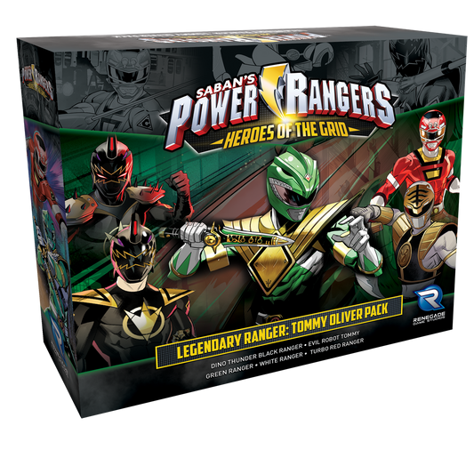 Power Rangers: Heroes of the Grid - Legendary Rangers Tommy Oliver Pack