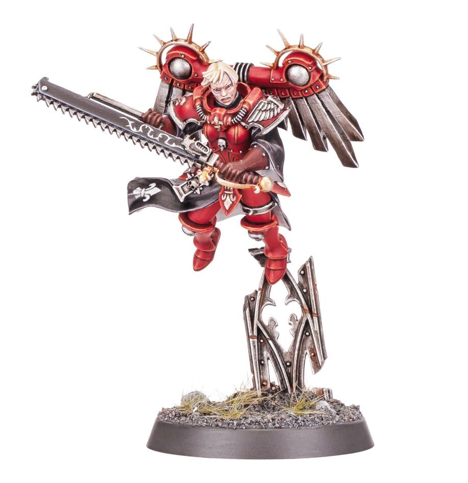 Adepta Sororitas: Canoness with Jump Pack Miniatures Games Workshop 