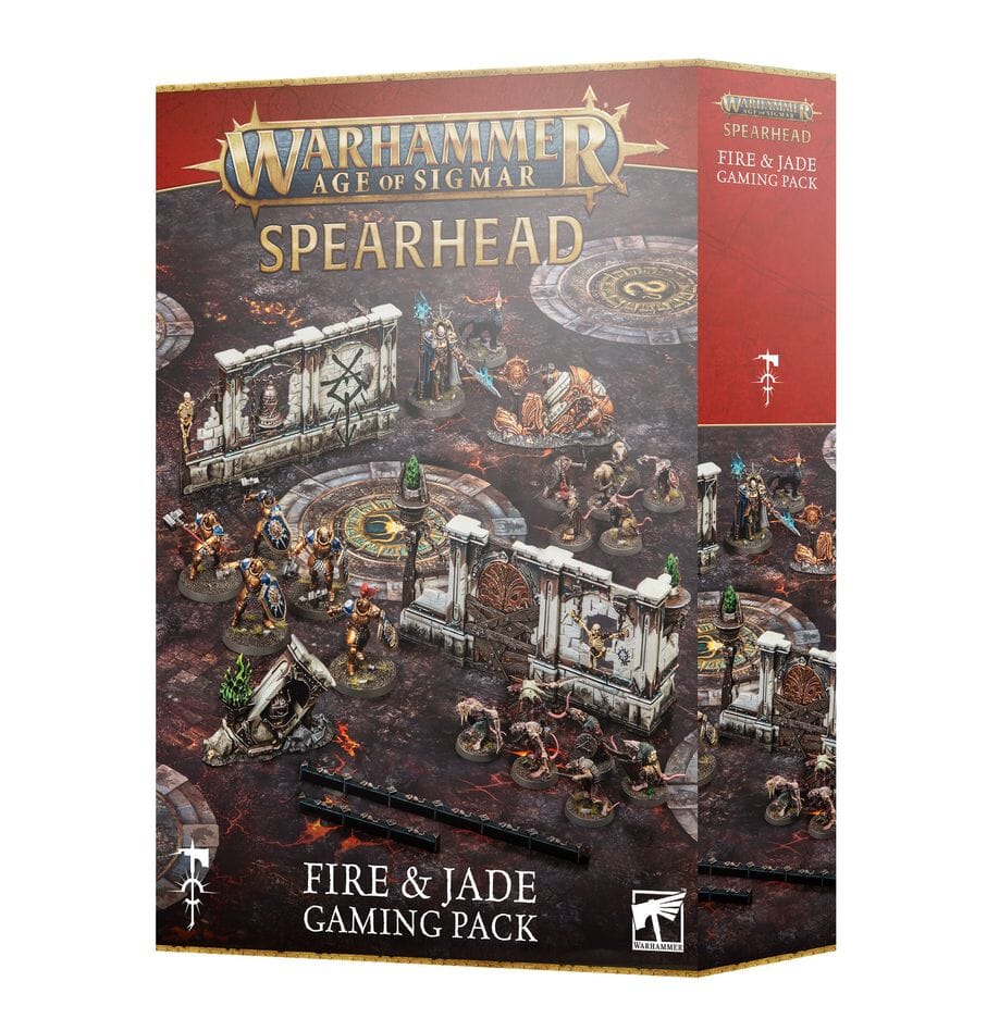 Age of Sigmar: Spearhead - Fire & Jade Gaming Pack Miniatures Games Workshop 