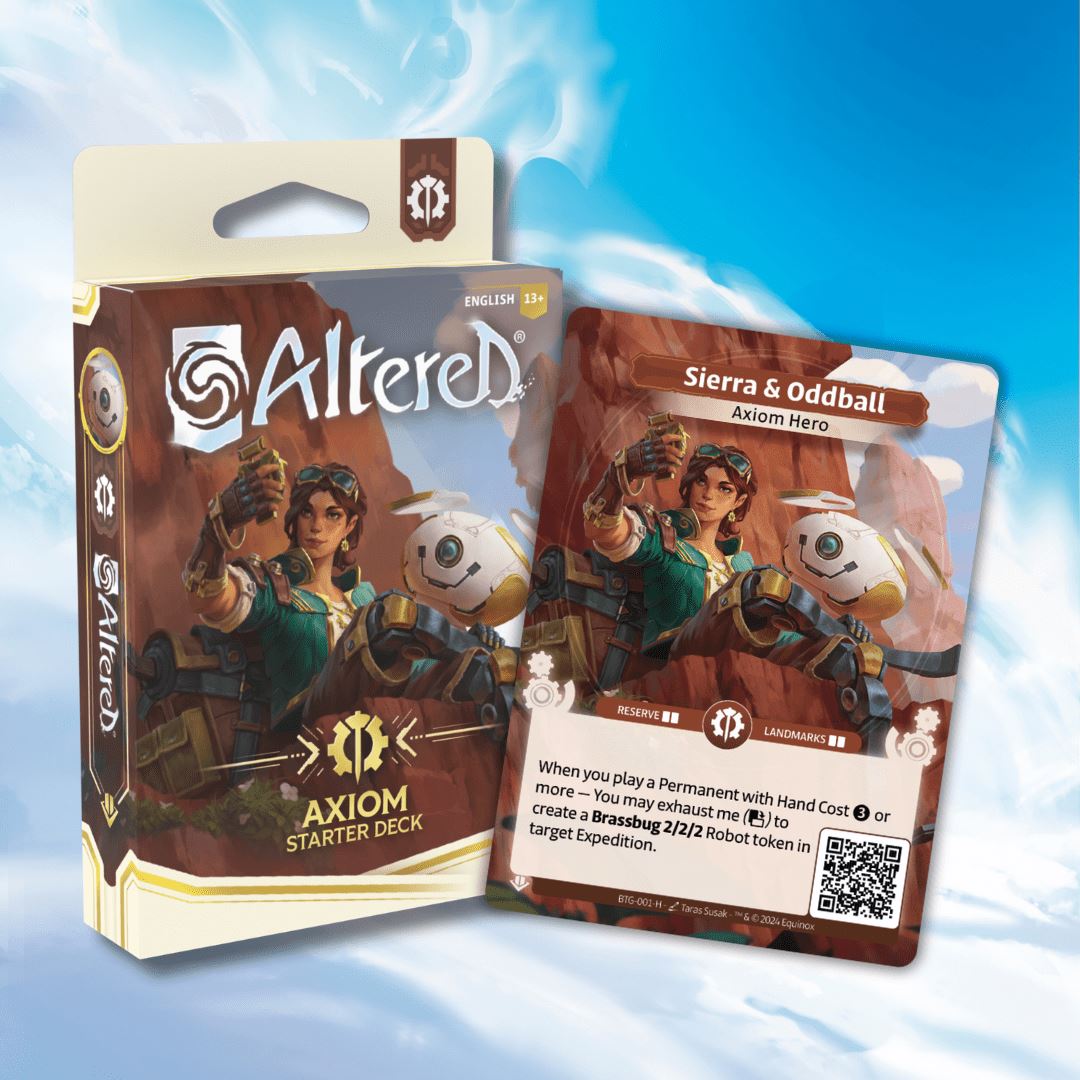 Altered® TCG: Starter Deck Card Games Altered TCG by Equinox Axiom 