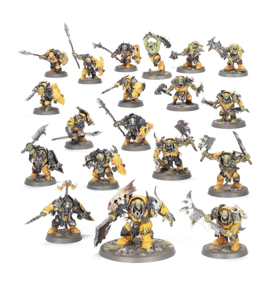 AoS Spearhead: Orruk Warclans - Ironjawz Bigmob Miniatures Games Workshop 