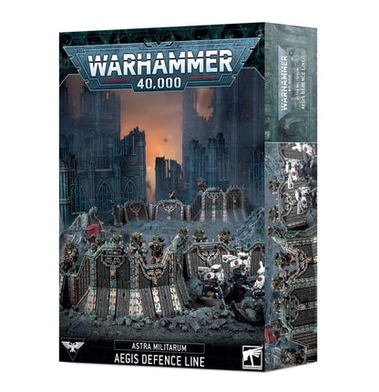 Astra Militarum: Aegis Defence Line Miniatures Games Workshop 