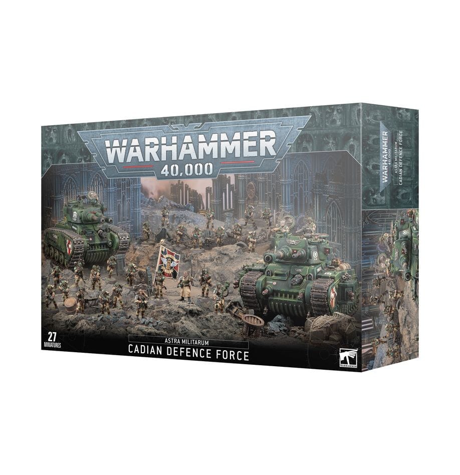 Astra Militarum: Cadian Defence Force Miniatures Games Workshop 