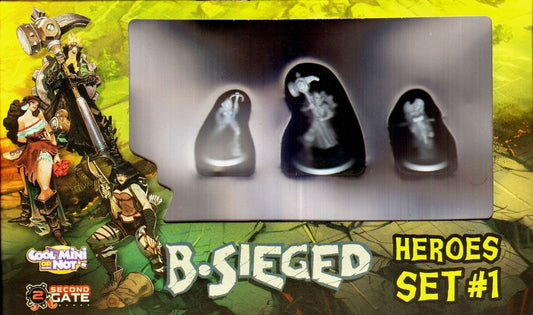 B-Sieged: Heroes Set 1 Miniatures CoolMiniOrNot 