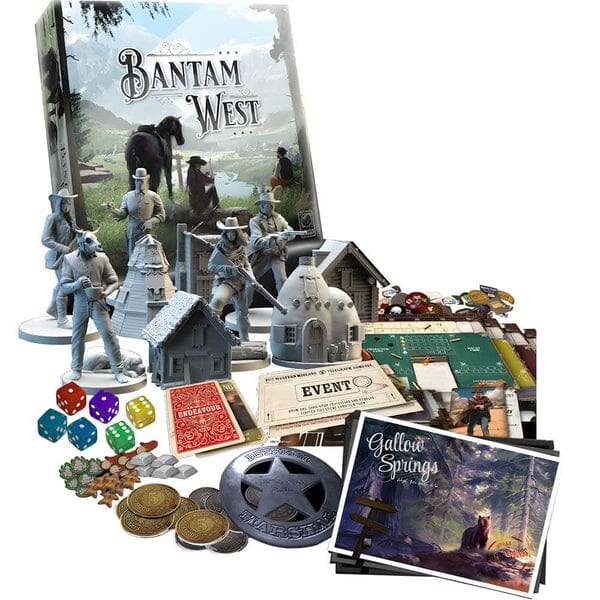 Bantam West The Shadow Governors Pledge Bundle Board Games ASIA HUB 