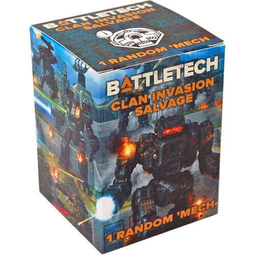 BattleTech: Clan Invasion Salvage Blind Box Miniatures CATALYST GAME LABS 