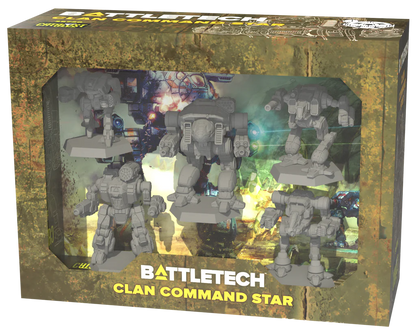 BattleTech Forcepacks: Clan - Command Star Miniatures Catalyst Game Labs 