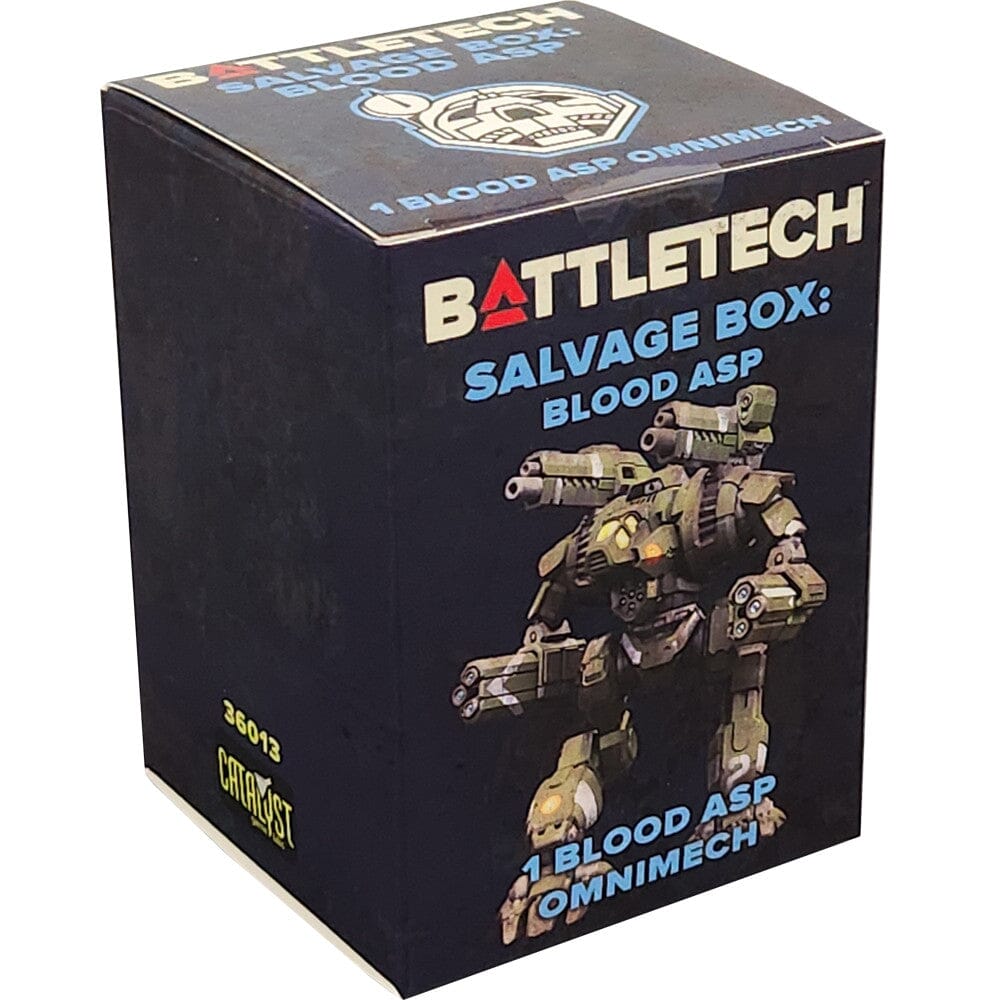 BattleTech: Mercenaries Salvage Box - Blood Asp Miniatures CATALYST GAME LABS 