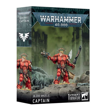 Blood Angels: Captain Miniatures Games Workshop 