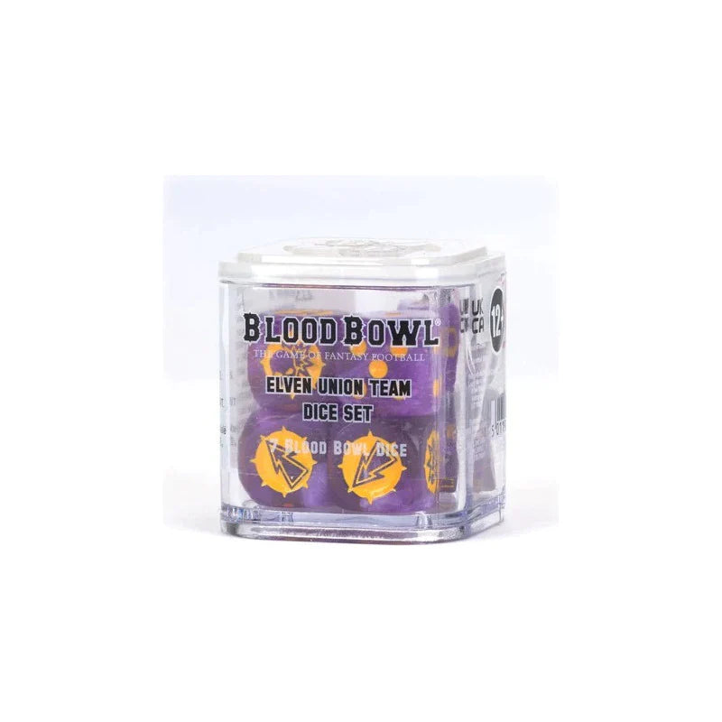 Blood Bowl: Dice Set Dice Games Workshop Elven Union Purple 