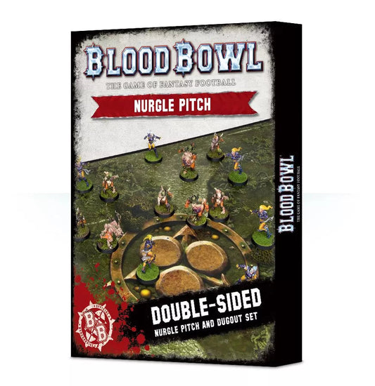 Blood Bowl: Nurgle Pitch & Dugout Set Miniatures Games Workshop 