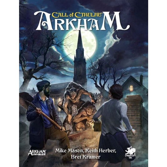 Call of Cthulhu: Arkham - Hardcover RPG Chaosium Inc 