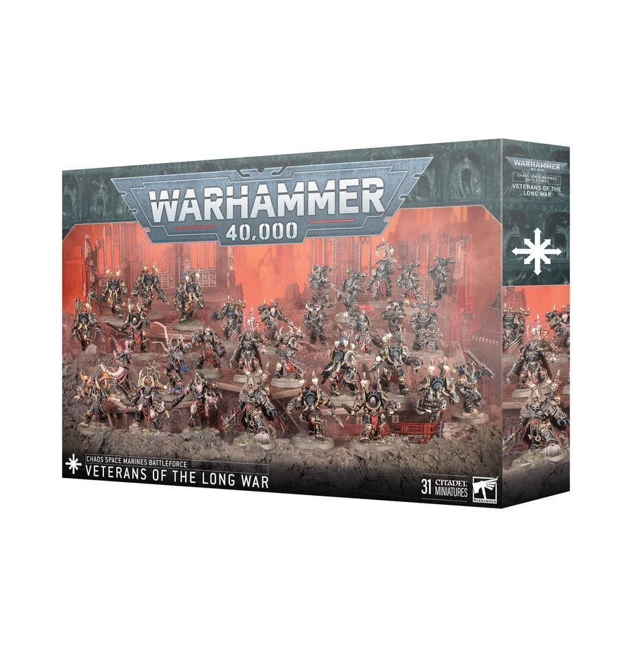 Chaos Space Marines Battleforce: Veterans of the Long War Miniatures Games Workshop 