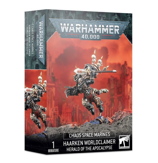 Chaos Space Marines: Haarken Worldclaimer, Herald of the Apocalypse Miniatures Games Workshop 