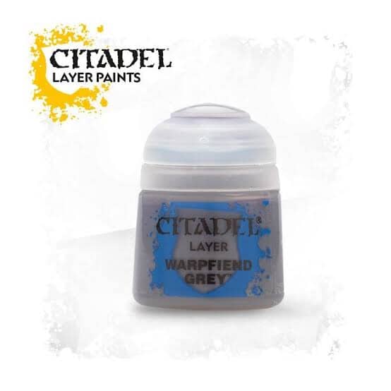 Citadel Layer Paint 12ml: Warpfiend Grey Paint Games Workshop 