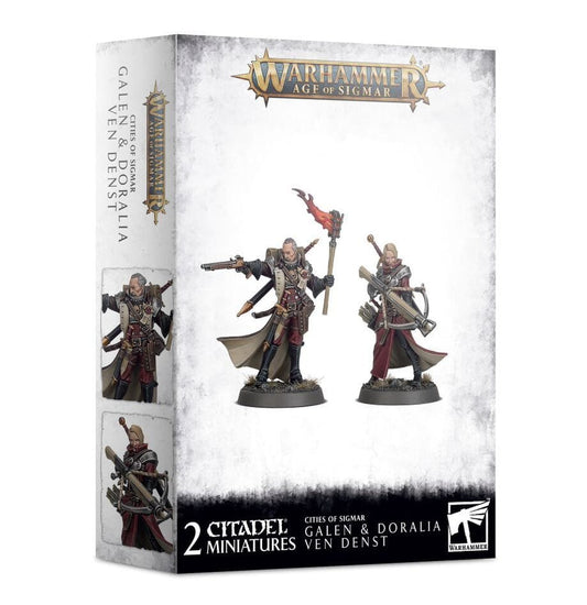 Cities of Sigmar: Galen & Doralia Ven Denst Miniatures Games Workshop 