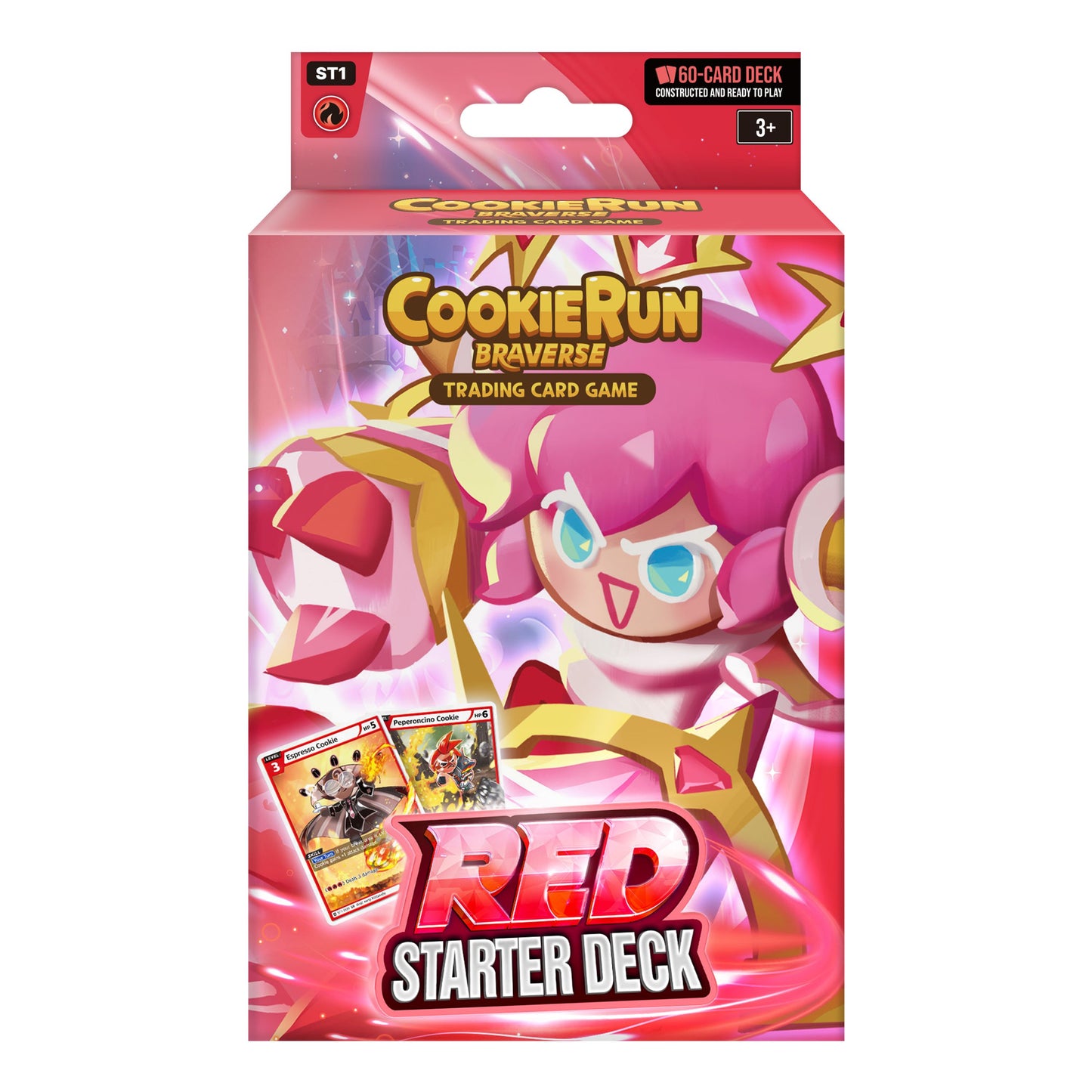 Cookie Run TCG Starter Deck TCG Devsisters Red 