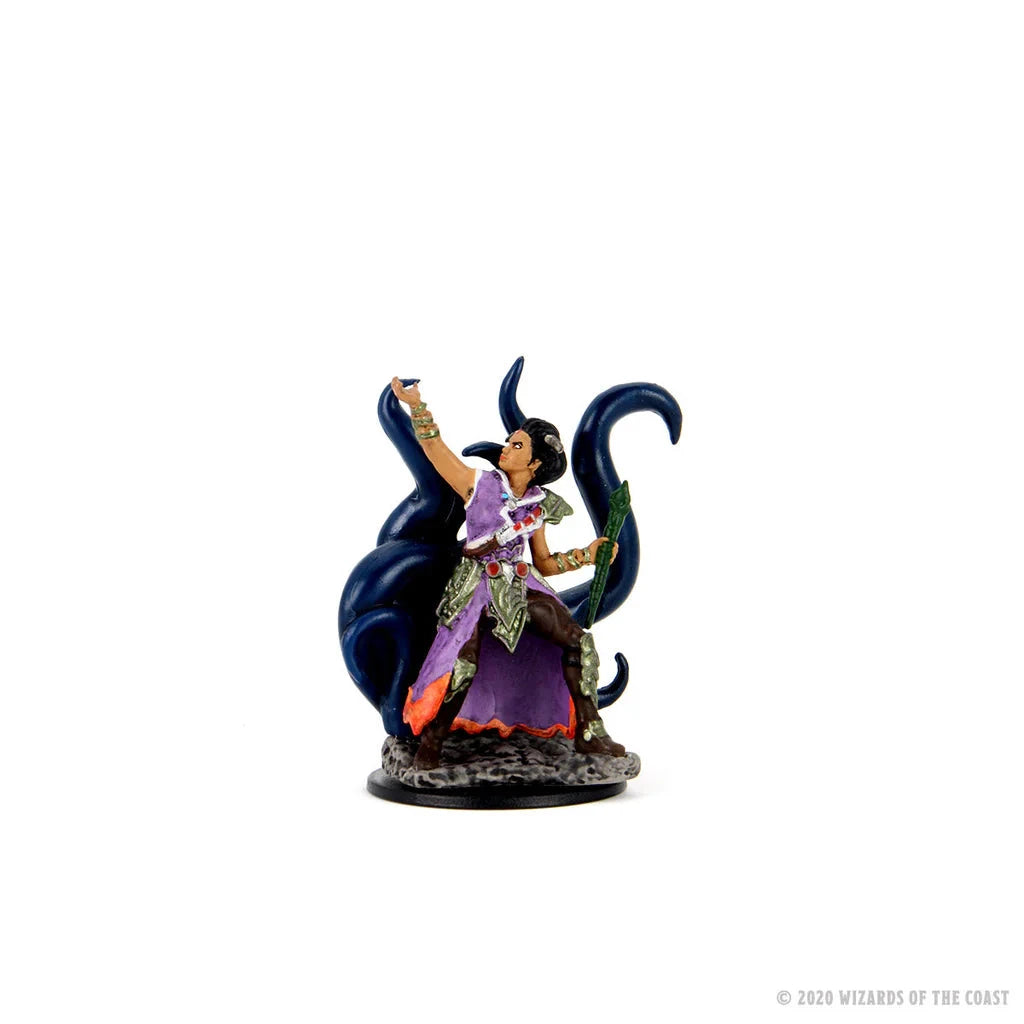 D&D Nolzur’s Marvelous Premium Miniatures: Female Human Warlock Miniatures Wizkids 