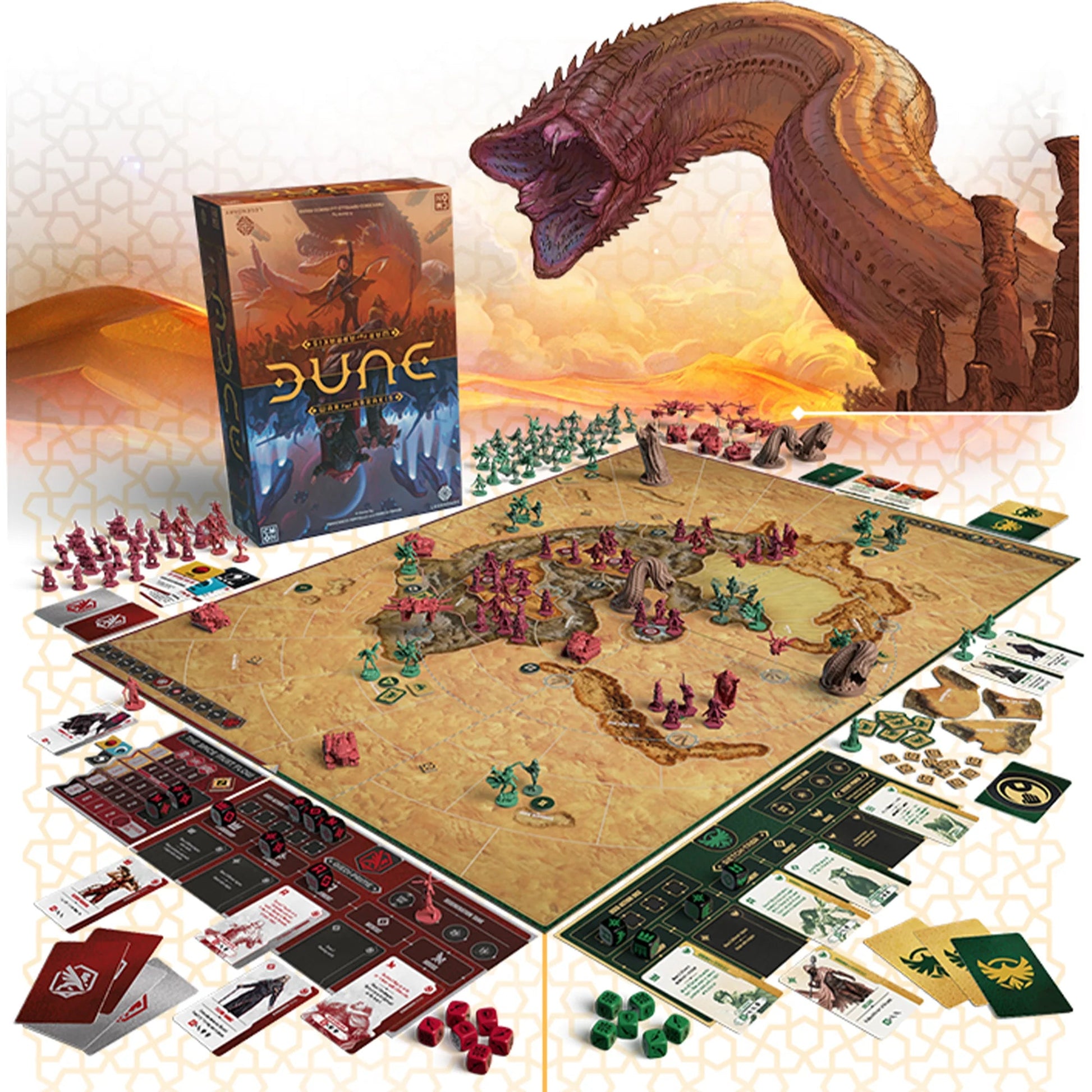 Dune: War for Arrakis Board Games CMON 