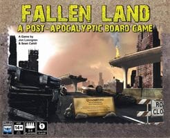 Fallen Land:A Post Apocalyptic Board Game All-In Pledge Board Games ASIA HUB 