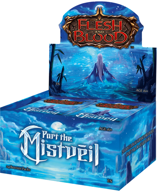 Flesh and Blood: Part the Mistveil Booster Display CCG Legend Story Studios 