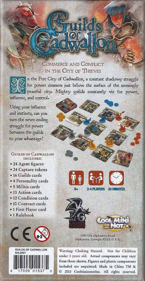 Guilds of Cadwallon Board Games CoolMiniOrNot 