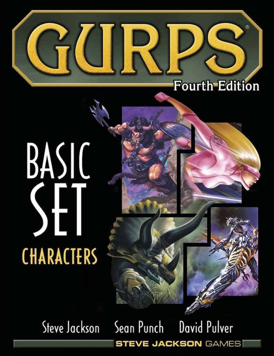 GURPS Basic Set: Characters RPG Steve Jackson Games 