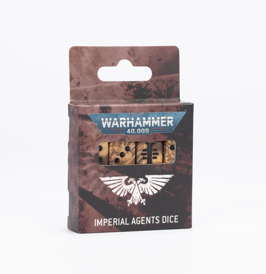 Imperial Agents Dice Set (2024) Dice Sets & Games Games Workshop 