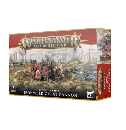 Ironweld Great Cannon Miniatures Games Workshop 