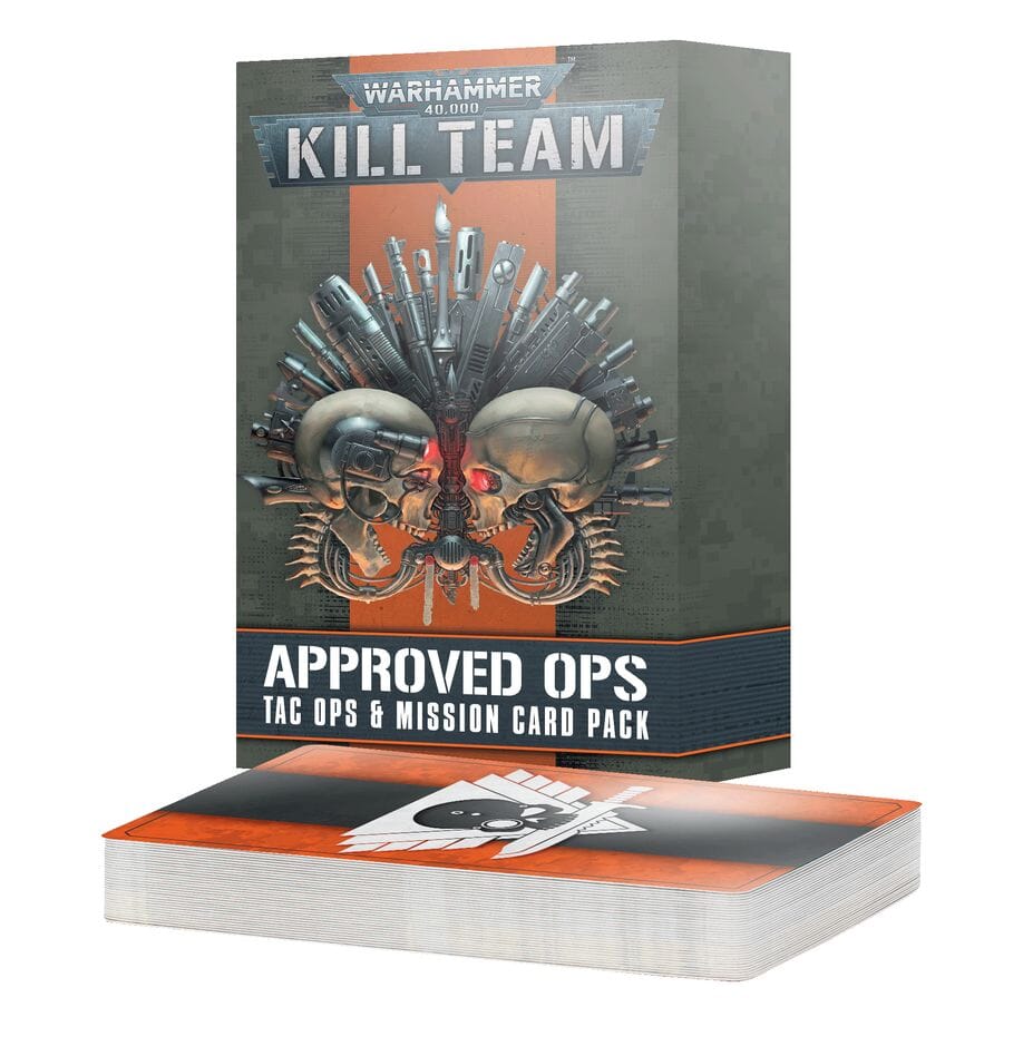 Kill Team: Approved Ops - Tac Ops & Mission Card Pack Rulebook Games Workshop 