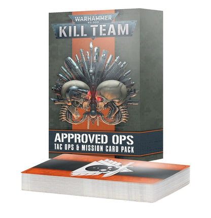 Kill Team: Approved Ops - Tac Ops & Mission Card Pack Rulebook Games Workshop 