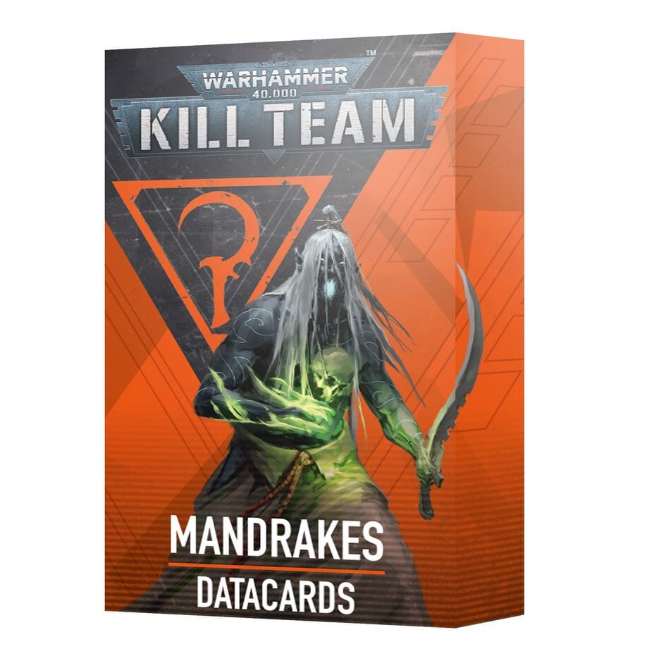 Kill Team: Datacards - Mandrakes Miniatures Games Workshop 