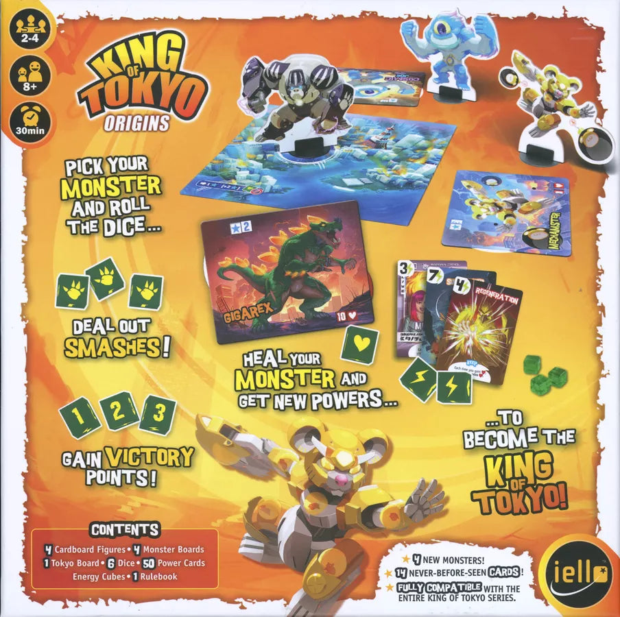 King of Tokyo: Origins Board Games IELLO 