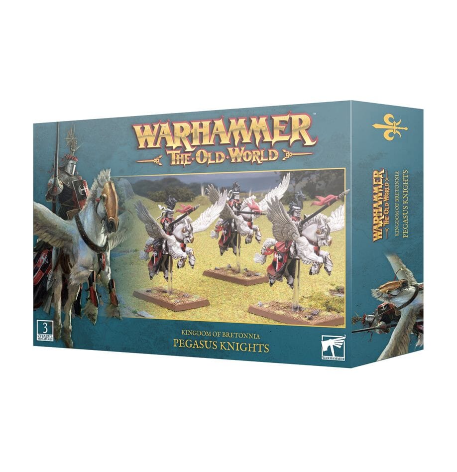 Kingdom of Bretonnia: Pegasus Knights Miniatures Games Workshop 