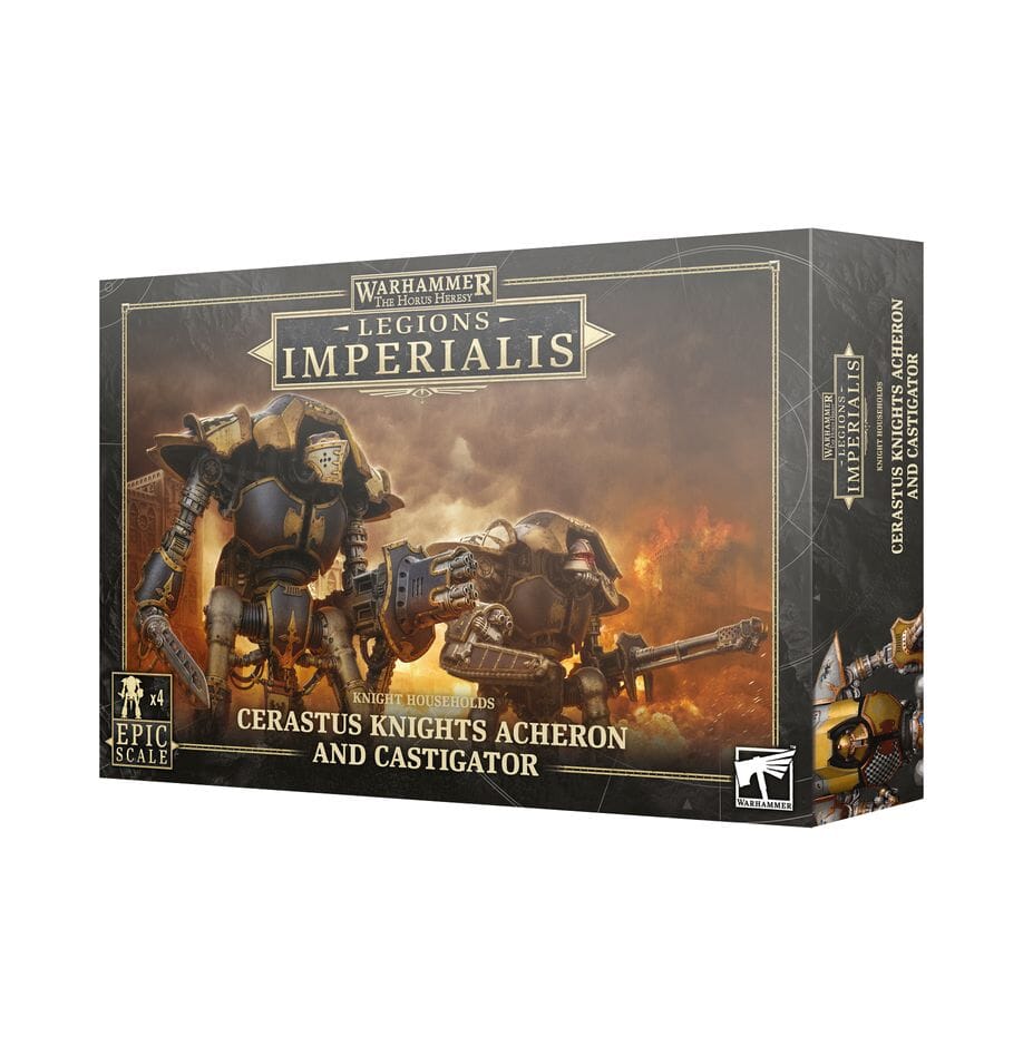 Legions Imperialis: Knight Households - Cerastus Knights Acheron and Castigator Miniatures Games Workshop 