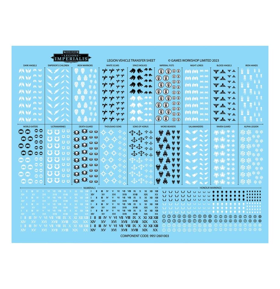 Legions Imperialis: Legiones Astartes - Sicaran Arcus and Punisher Squadron Miniatures Games Workshop 