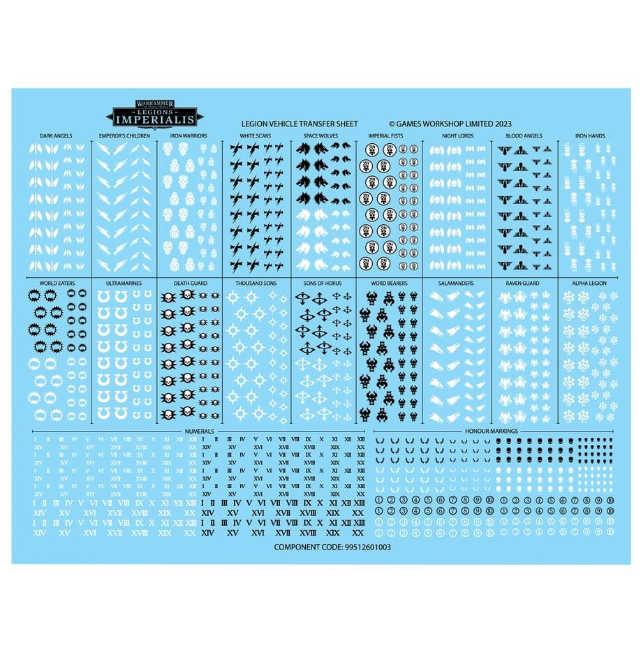 Legions Imperialis: Sabre Strike Tank Squadron Miniatures Games Workshop 