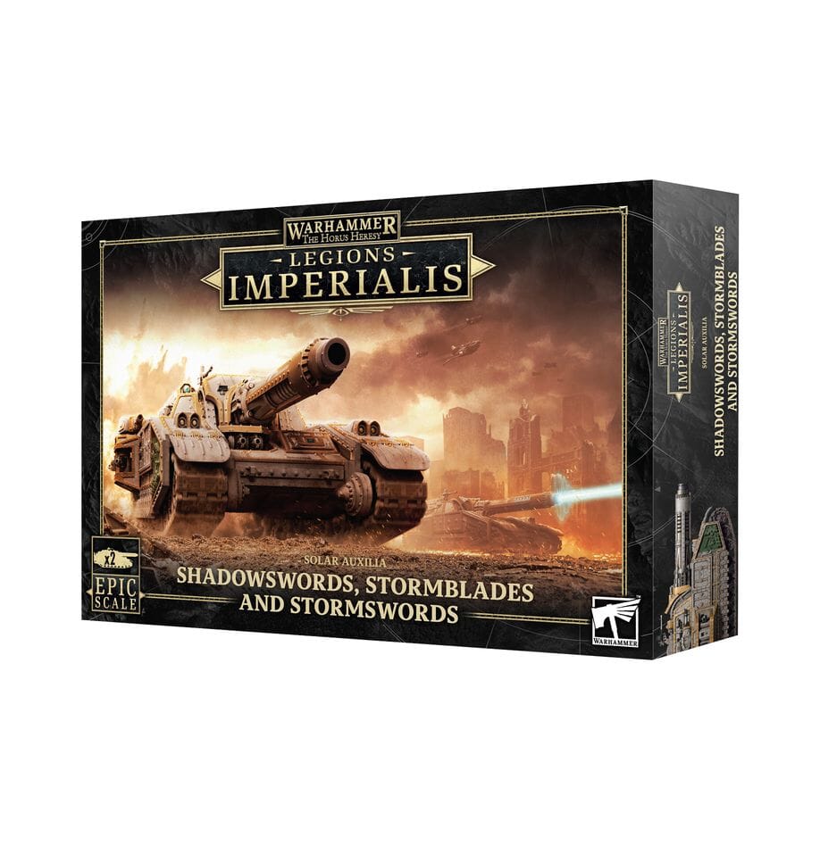 Legions Imperialis: Solar Auxilia - Shadowswords, Stormblades and Stormswords Miniatures Games Workshop 