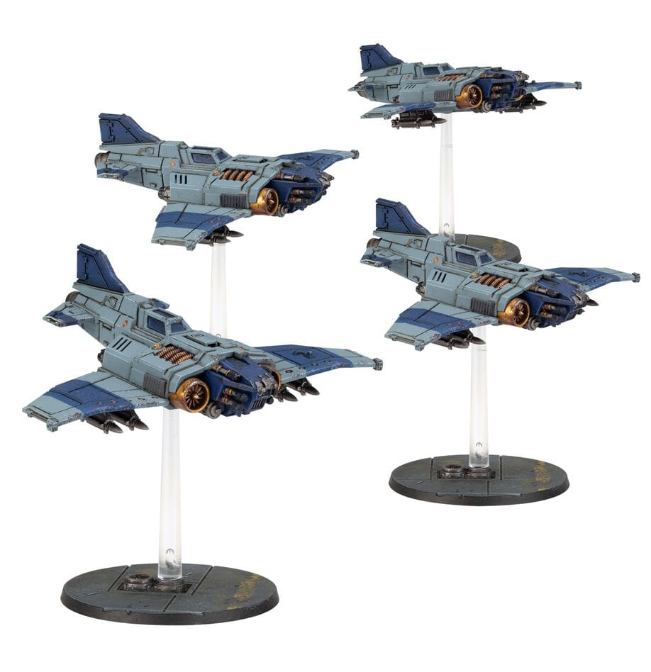 Legions Imperialis: Solar Auxilia - Thunderbolt Fighter Squadron Miniatures Games Workshop 