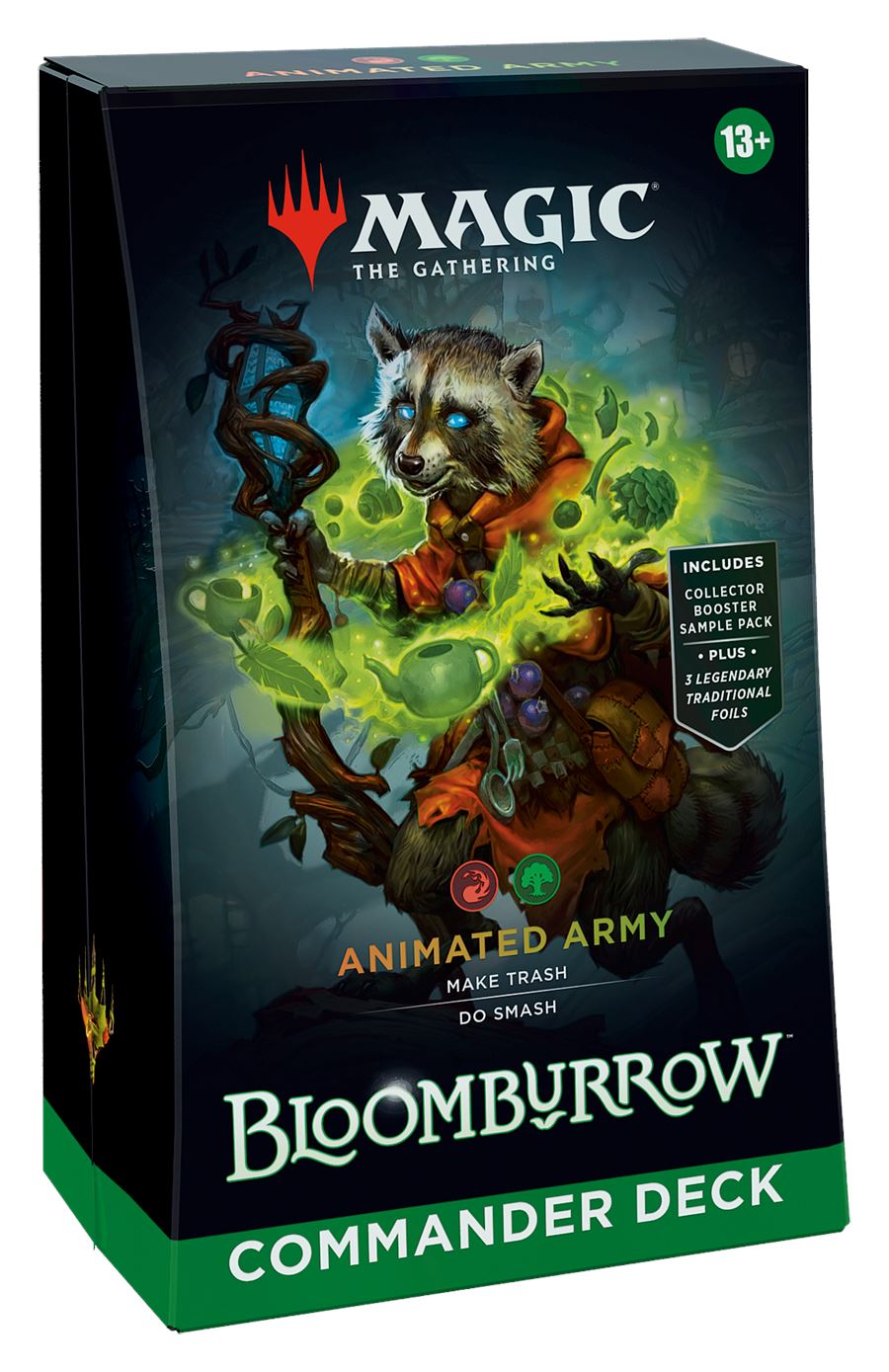 MTG: Bloomburrow Commander Decks CCG Wizards of the Coast Animated Army 