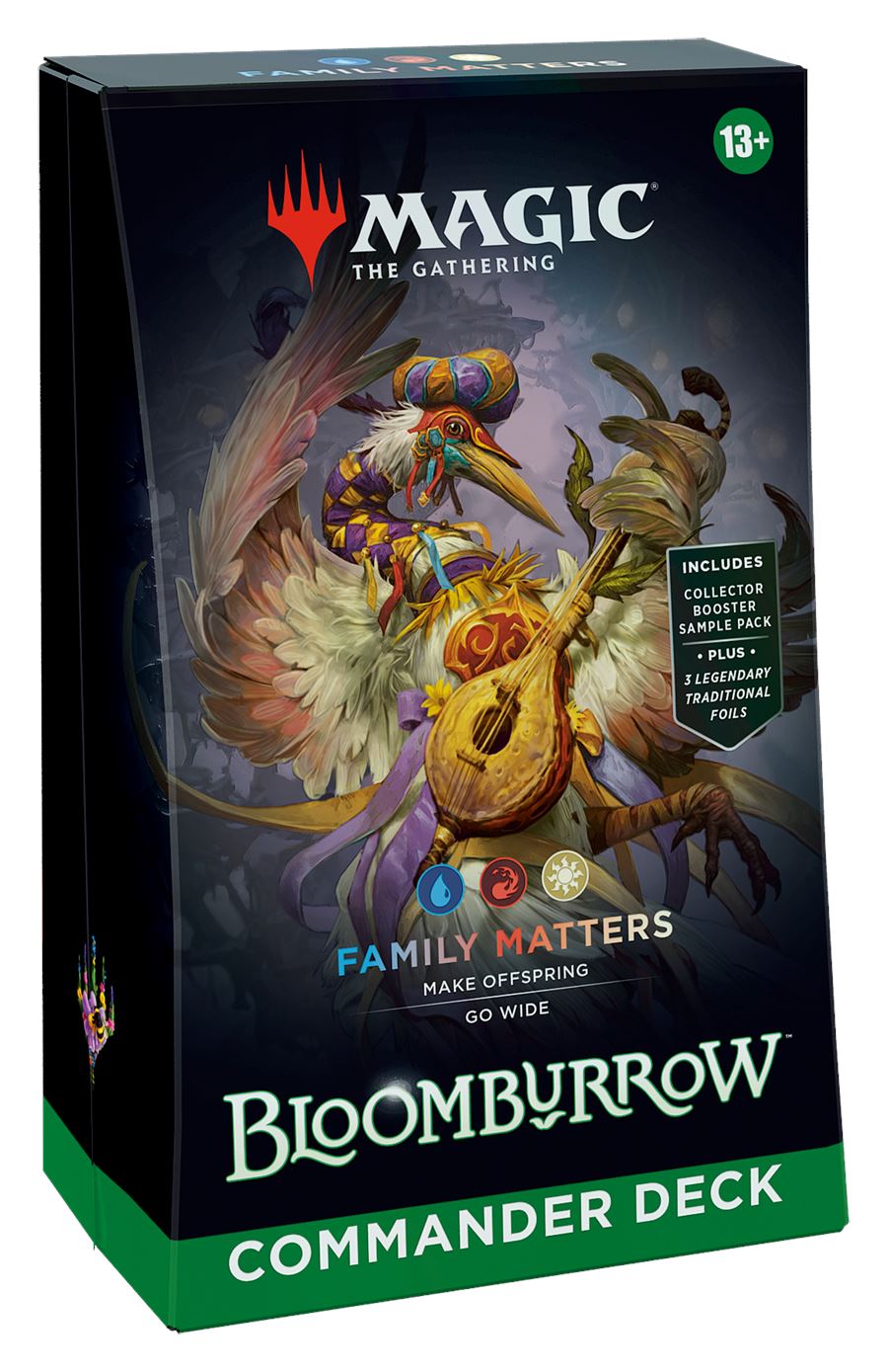 MTG: Bloomburrow Commander Decks CCG Wizards of the Coast Family Matters 