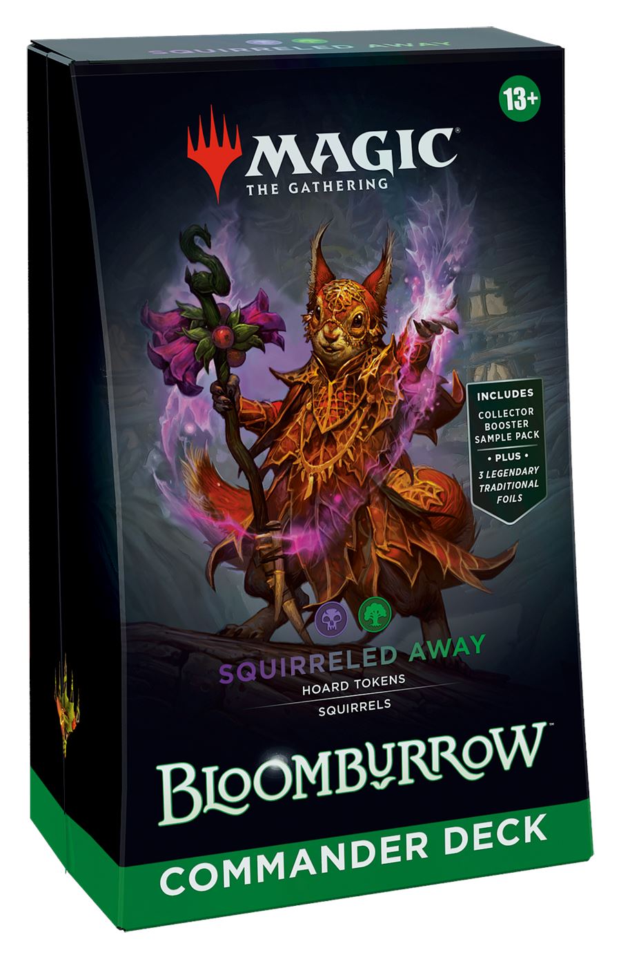 MTG: Bloomburrow Commander Decks CCG Wizards of the Coast Squirreled Away 