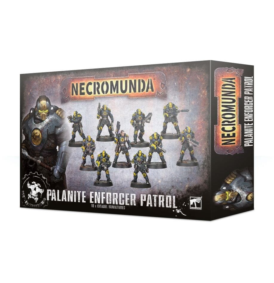 Necromunda: Palanite Enforcer Patrol Miniatures Games Workshop 