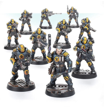 Necromunda: Palanite Enforcer Patrol Miniatures Games Workshop 