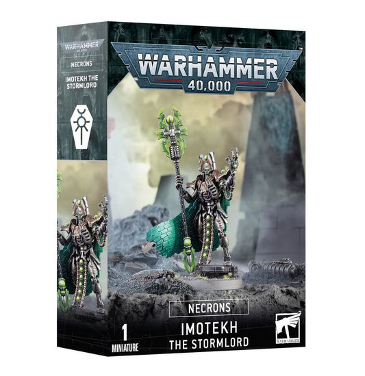 Necrons Imotekh the Stormlord Miniatures Games Workshop 