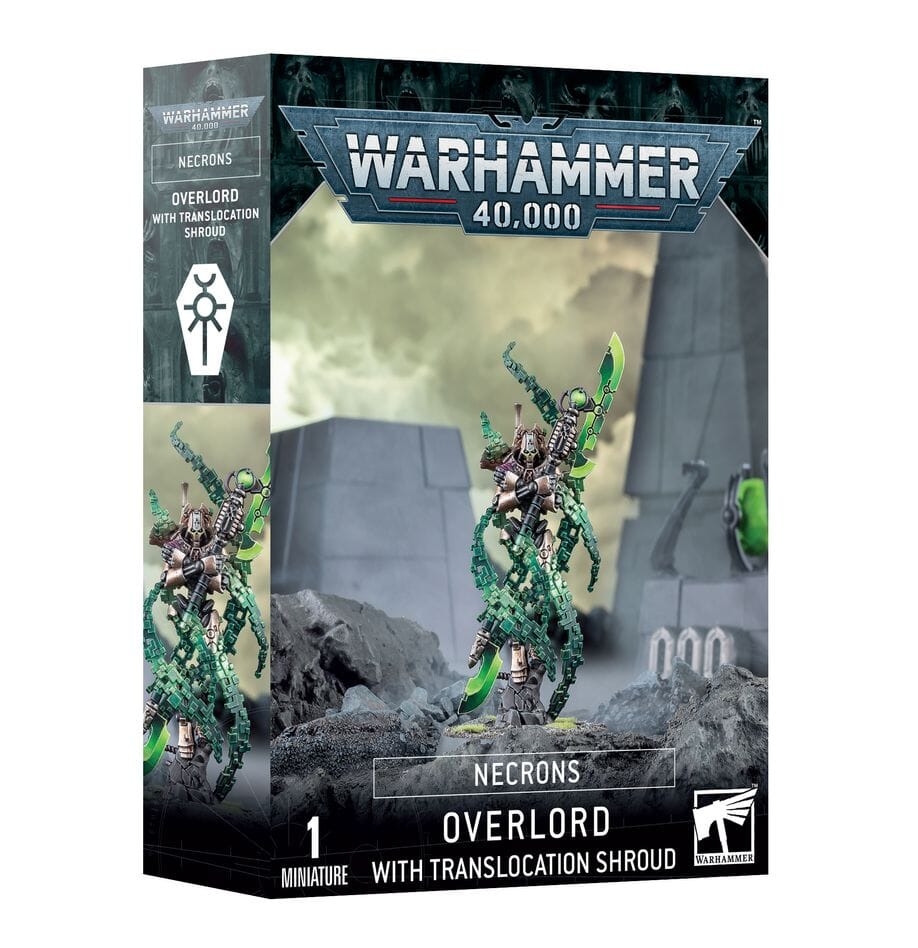 Necrons Overlord with Translocation Shroud Miniatures Games Workshop 