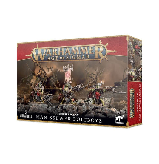 Orruk Warclans: Man-Skewer Boltboyz Miniatures Games Workshop 