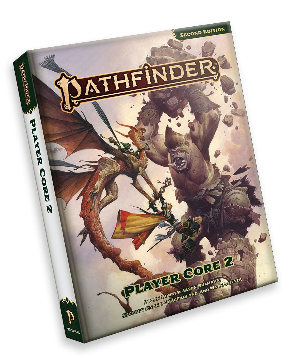 Pathfinder 2E: Player Core 2 Rulebook RPG Paizo 