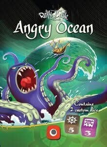 Rattle, Battle, Grab the Loot: Angry Ocean Expansion [DAMAGED] Board Game PSI 